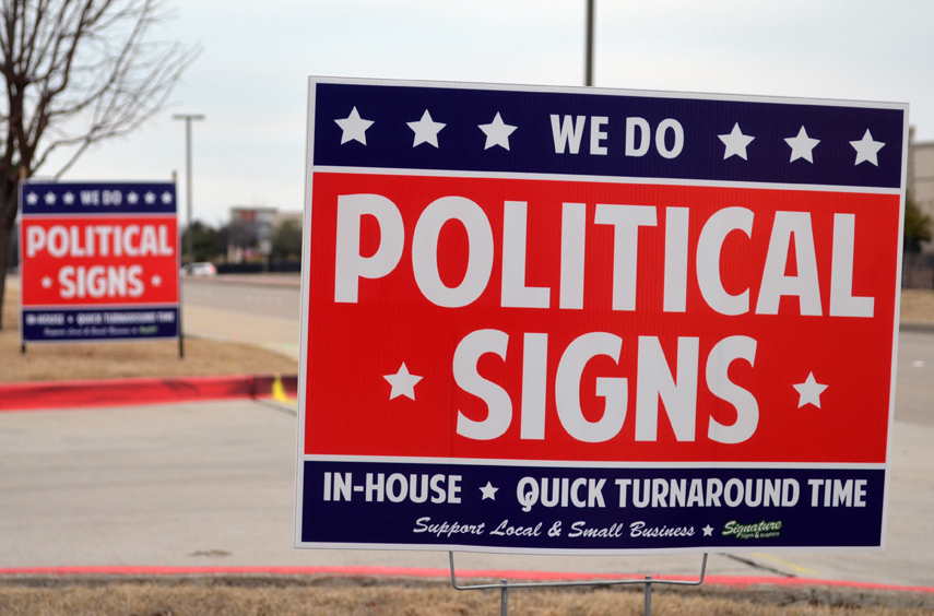 Corrugated Plastic Signs
